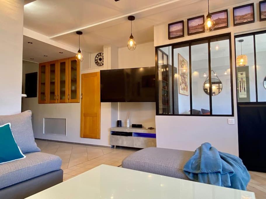 Superbe Logement Au Vallon Des Auffes Marselha Exterior foto