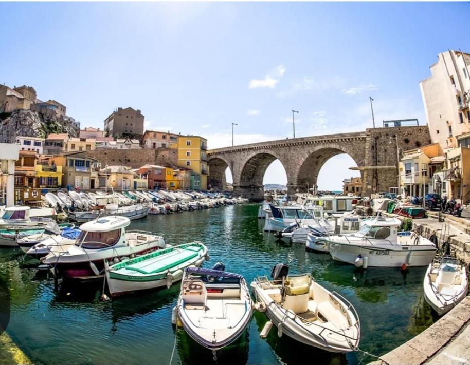 Superbe Logement Au Vallon Des Auffes Marselha Exterior foto